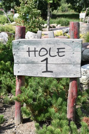 Hole 1, Minigolf
